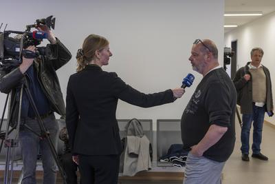 Prozess "Fesselmann gegen das Bistum Essen.-stock-foto