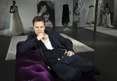 Modedesigner Guido Maria Kretschmer in seinem Showroom im KPM Haus in Berlin *** Fashion designer G-stock-foto