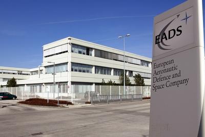 Transnationales Forschungszentrum der EADS in M?nchen-Ottobrunn-stock-foto