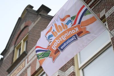 K?nigstag in der Niederlande.-stock-photo