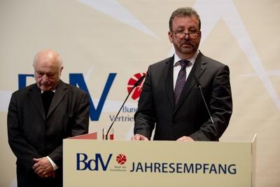Deutschland Berlin Katholische Akademie Jahresempfang des Bund der Vertriebenen BdV 2016 Pr?la-stock-foto