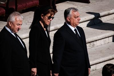 Vatican, funeral of Pope Francis in St. Peter's Square.-stock-photo