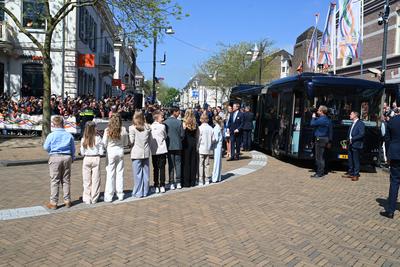 K?nigstag in der Niederlande.-stock-photo