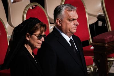 Vatican, funeral of Pope Francis in St. Peter's Square.-stock-photo