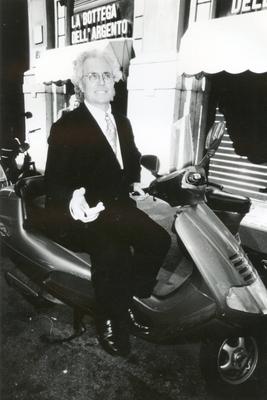 Italian enterpreneur and politician Luciano Benetton, 2000s PUBLICATIONxNOTxINxITA-stock-foto