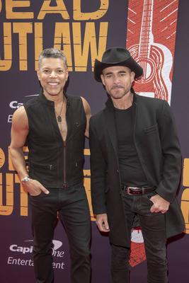 &quot;dead outlaw&quot; broadway opening night-stock-photo