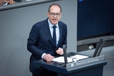 Deutscher Bundestag, 213. Plenarsitzung-stock-foto