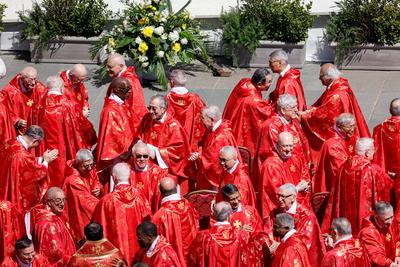 News - Funeral Mass of the Holy Father Francis-stock-photo