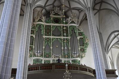 500 Jahre Reformation in der Oberlausitz. Gottesdienst zum 500j?hrigen Jubil?um der Reformation in der Oberlausitz in de-stock-foto