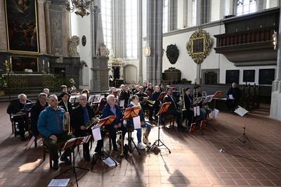 500 Jahre Reformation in der Oberlausitz. Gottesdienst zum 500j?hrigen Jubil?um der Reformation in der Oberlausitz in de-stock-foto