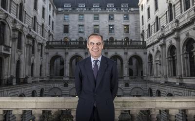 Governor of the Bank of England Mark Carney London London England Bank of England PUBLICATIONxNOT-stock-foto