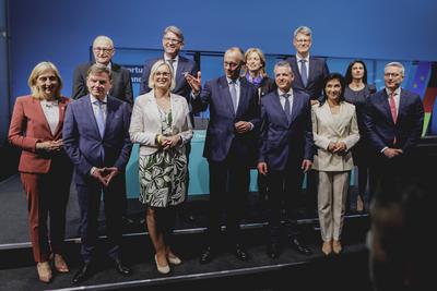 Bundesausschuss der CDU-stock-foto