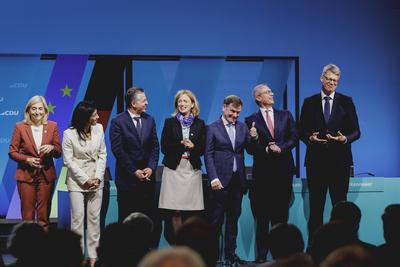 Bundesausschuss der CDU-stock-foto