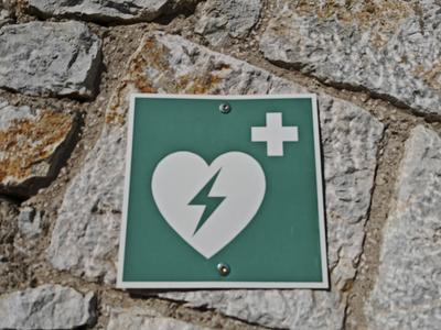 person having a heart attack-stock-foto