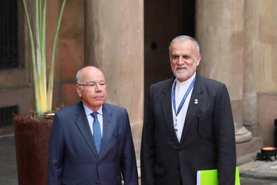 Meeting of Foreign Ministers under the Presidency of Brazil in BRICS.-stock-foto