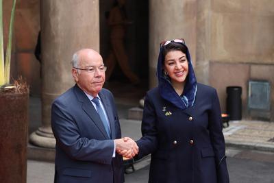 Meeting of Foreign Ministers under the Presidency of Brazil in BRICS.-stock-foto