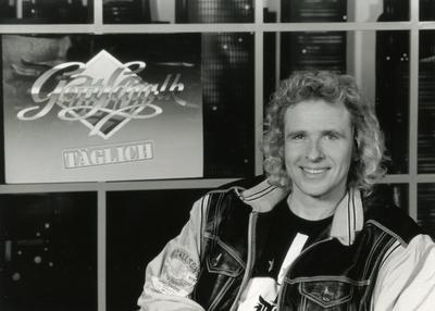 German radio host Thomas Gottschalk, Germany 1990s PUBLICATIONxNOTxINxITA-stock-foto