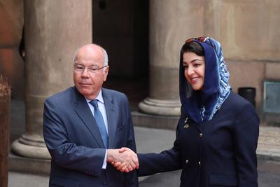 Meeting of Foreign Ministers under the Presidency of Brazil in BRICS.-stock-foto