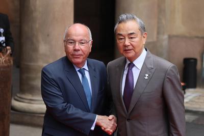 Meeting of Foreign Ministers under the Presidency of Brazil in BRICS.-stock-foto