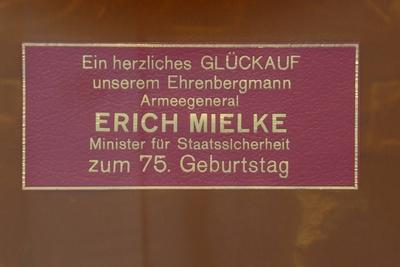 Berlin Lichtenberg Forschungs und Gedenkst?tte Normannenstra?e StasiMuseum ehemalige Zentrale Mi-stock-photo
