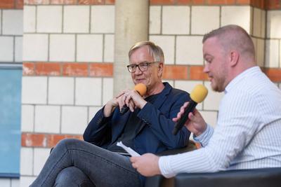 Bornheimer Ortsgespr?ch mit Dietmar BARTSCH - 29.04.2025-stock-foto
