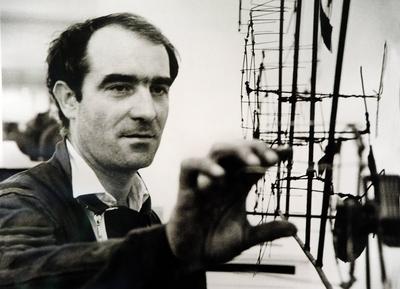 Repro Jean TINGUELY AUFNAHMEDATUM GESCH?TZT-stock-foto