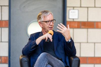 Bornheimer Ortsgespr?ch mit Dietmar BARTSCH - 29.04.2025-stock-foto