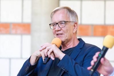 Bornheimer Ortsgespr?ch mit Dietmar BARTSCH - 29.04.2025-stock-foto