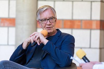 Bornheimer Ortsgespr?ch mit Dietmar BARTSCH - 29.04.2025-stock-foto