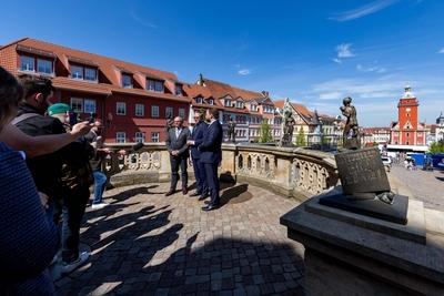 28.04.2025, GER, News / Politik, Ausw?rtige Kabinettsitzung in Gotha im Vorfeld des Th?ringentages-stock-foto