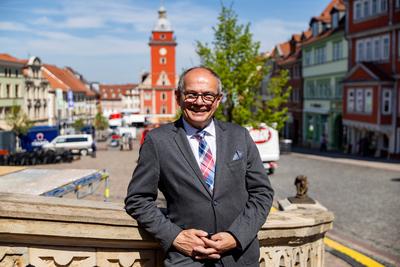 28.04.2025, GER, News / Politik, Ausw?rtige Kabinettsitzung in Gotha im Vorfeld des Th?ringentages-stock-foto