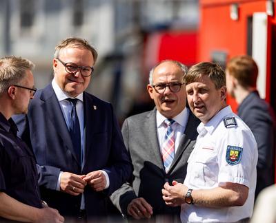 28.04.2025, GER, News / Politik, Ausw?rtige Kabinettsitzung in Gotha im Vorfeld des Th?ringentages-stock-foto