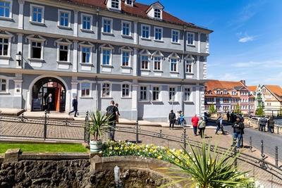 28.04.2025, GER, News / Politik, Ausw?rtige Kabinettsitzung in Gotha im Vorfeld des Th?ringentages-stock-foto