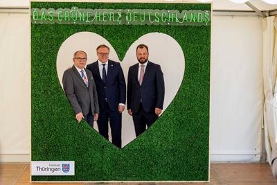 28.04.2025, GER, News / Politik, Ausw?rtige Kabinettsitzung in Gotha im Vorfeld des Th?ringentages-stock-foto