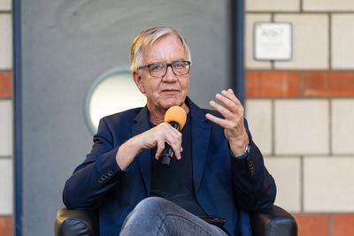 Bornheimer Ortsgespr?ch mit Dietmar BARTSCH - 29.04.2025-stock-foto