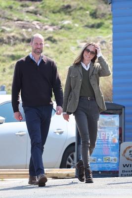 Prince William and Kate Middleton on the Isle of Mull-Day Two-stock-photo