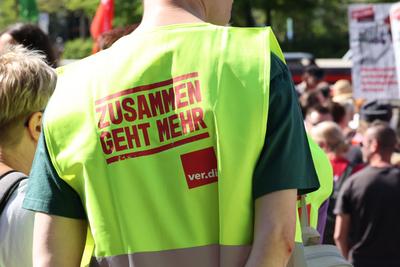 1. Mai Demo-stock-foto