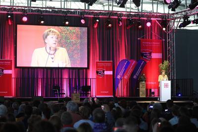 Deutscher Evangelischer Kirchentag 2025 in Hannover - Tag 2-stock-foto