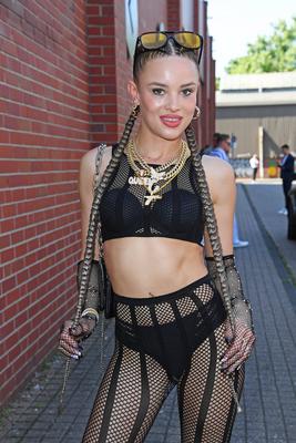 Christin Okpara beim KAMPF DER REALITYSTARS 6 Screening im Cinenova Kino in K?ln am 30.04.2025 *** Christin Okpara at th-stock-photo