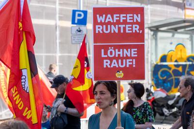 Mai-Demonstration und Kundgebung des DGB 2025, N?rnberg, 01.05.2025-stock-foto