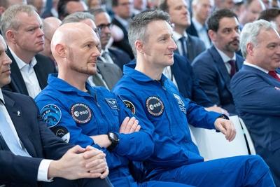 SpaceTech.NRW Raumfahrtkonferenz-stock-photo