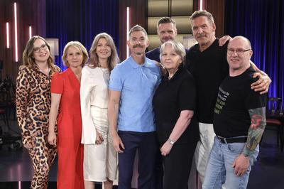 Helene Bockhorst, Susan Link, Ursula Karven, Micky Beisenherz, Florian Schroeder, Hannelore Kraft, Ralf Moeller, J?rg M?ller-stock-foto