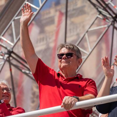 20250501 1. Mai-Kundgebung der SPOe Wien-stock-foto