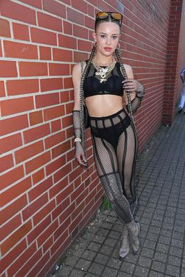 Christin Okpara beim KAMPF DER REALITYSTARS 6 Screening im Cinenova Kino in K?ln am 30.04.2025 *** Christin Okpara at th-stock-photo