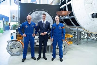SpaceTech.NRW Raumfahrtkonferenz-stock-photo