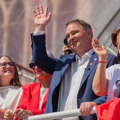 20250501 1. Mai-Kundgebung der SPOe Wien-stock-foto