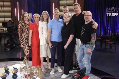 Helene Bockhorst, Susan Link, Ursula Karven, Micky Beisenherz, Florian Schroeder, Hannelore Kraft, Ralf Moeller, J?rg M?ller-stock-foto