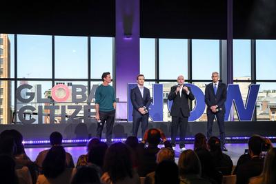 Global Citizen NOW in New York City-stock-photo