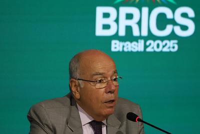BRICS Foreign Ministers' Meeting under Brazil's presidency.-stock-foto