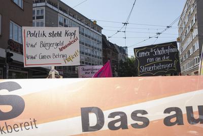 01.05.2025, 1. Mai Demo DGB, N?rnberg: Unter dem Motto Mach dich stark mit uns gingen im Rahmen der DGB (Deutscher Gewer-stock-foto